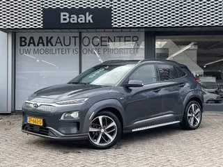 Hyundai Kona EV Premium 64 kWh | Schuifdak | Leer | Stoelventilatie | Camera