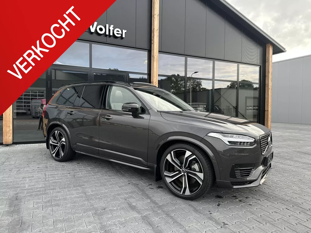 Volvo XC90 2.0 T8 Recharge AWD Ultimate Dark luchtvering/360/HUD/B&amp;W Sound/massage stoelen