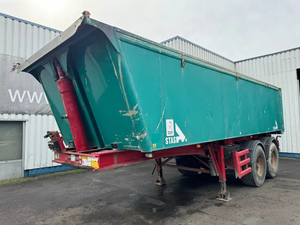 Stas 2 Axle Alu Tipper , Spring Suspension , Drum Brakes