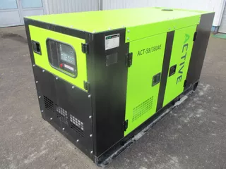 Active ACT-58/380AE , New Diesel generator , 48 KVA , 3 Phase , 2 Pieces in stock