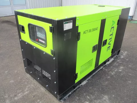 Active ACT-58/380AE , New Diesel generator , 48 KVA , 3 Phase , 2 Pieces in stock