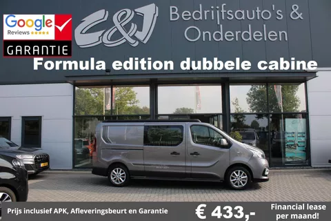 Renault Trafic 1.6 dCi T29 L2H1 Dubbele Cabine Formula Edition