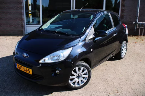 Ford Ka 1.2 Titanium X Airco, Boordcomputer, Elektr. ramen voor, Bluetooth, lederen stuurwiel, 15&quot; LMV