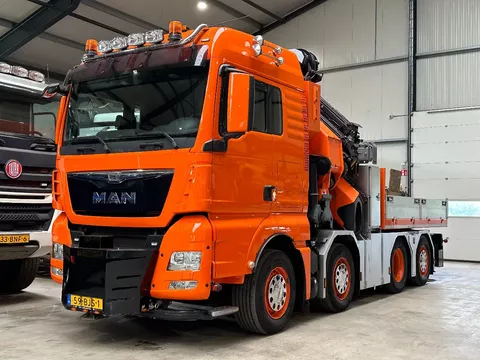 MAN TGX 37.500 TRUCK/TRACTOR! PALFINGER 92tm!!!!135dkm!!JIB/LIER/WINCH!!TOP!!ROOF/DACH/MONTAGE!!MANUTENTION!! CRANE!!GRUE!!