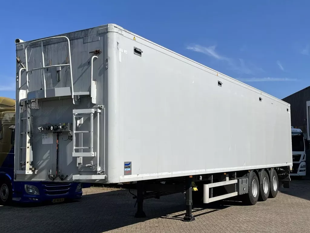 Knapen Trailers K100 Walking floor / Cargofloor 10mm / 90m3 / 2 x Liftaxle SAF / NL Trailer