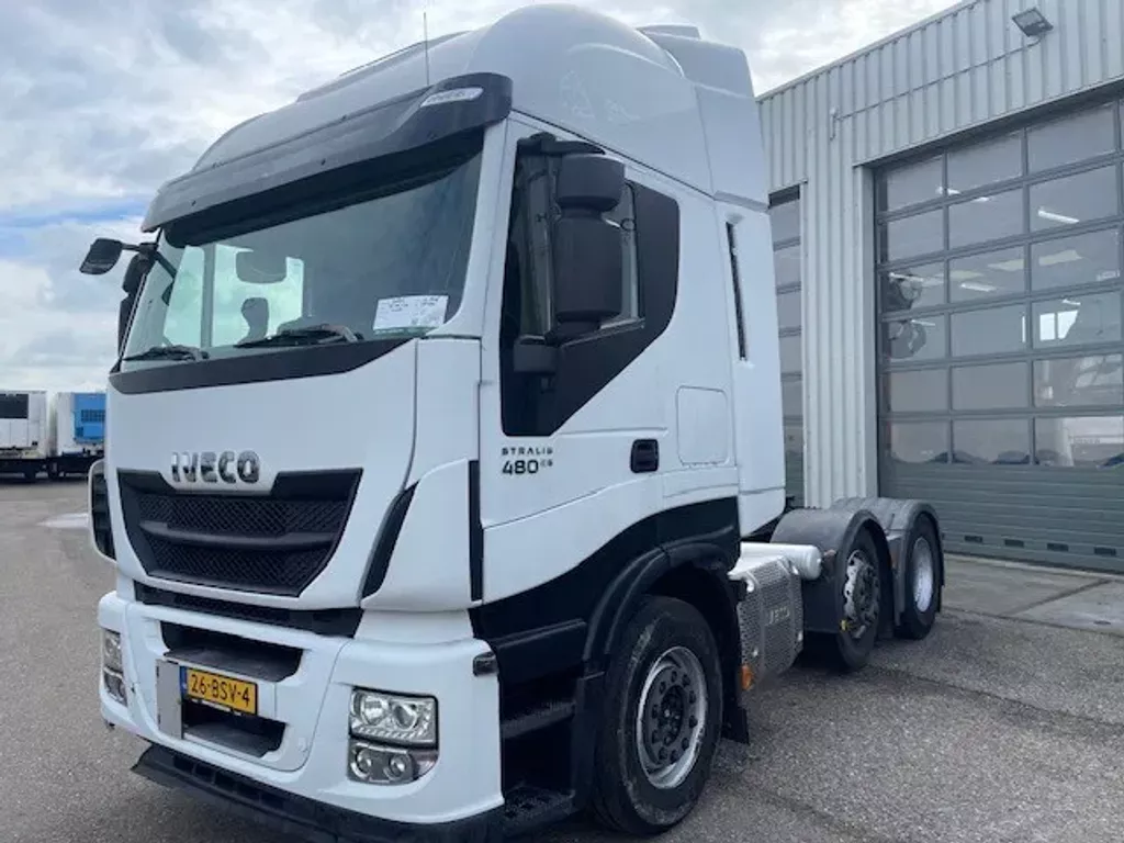 Iveco Stralis 480 6x2,schuifschotel, 480 PK, APK 04/2025, BANDEN 70%