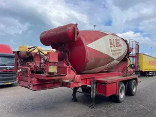 York Karrena Mischer-Mixer-Malaxeur Type 10/4/ working, steel suspension, Blatt, Eigene Motor Engine