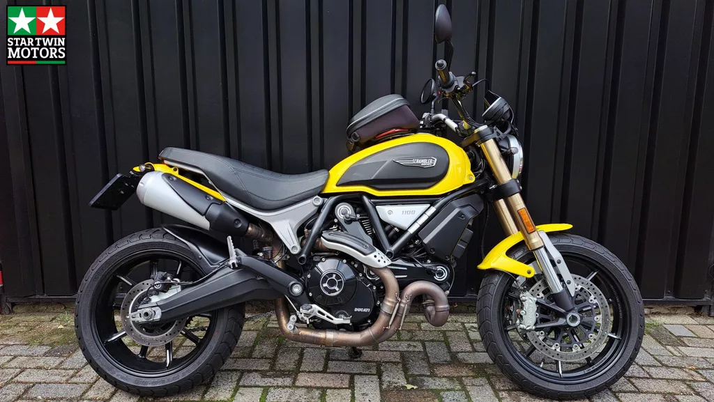 Ducati Scrambler 1100 Yellow