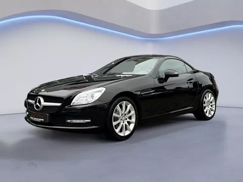 Mercedes-Benz SLK-klasse 200 /Cruise Control/Stoel en nekverwarming/Navi/Sportonderstel/Licht &amp; regensensor/Vol leder/(MET GARANTIE*)