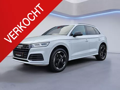 Audi Q5 50 TFSI e quattro S edition /Apple Carplay/Panodak/Leder-Alcantara sportstoelen/Elekt. stoel/Parkeersens V+A/Stoelverw./Lendesteunen/Clima&amp;Cruise Control/(MET GARANTIE*)