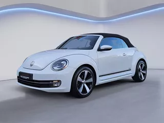 Volkswagen Beetle 1.2 TSI Design Cup Edition Cabrio/Apple Carplay/Vol leder/Xenon/Stoelverwarming/Clima&amp;Cruise Control/Parkeersens V+A/Dodehoek&amp;Licht&amp;Regensensor/Lendesteun/Navi/(MET GARANTIE*)