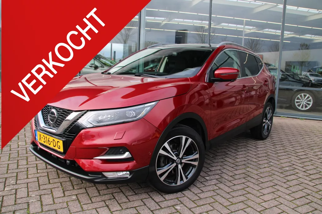 Nissan Qashqai 1.3 DIG-T 160pk DCT N-Connecta Design Automaat Airco Panoramadak Navi