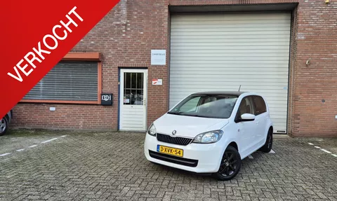 Skoda Citigo 1.0 CNG Greentech Sprint Dak Navi 2e eigenaar NAP Airco Nw. versnellingsbak 07-25 APK