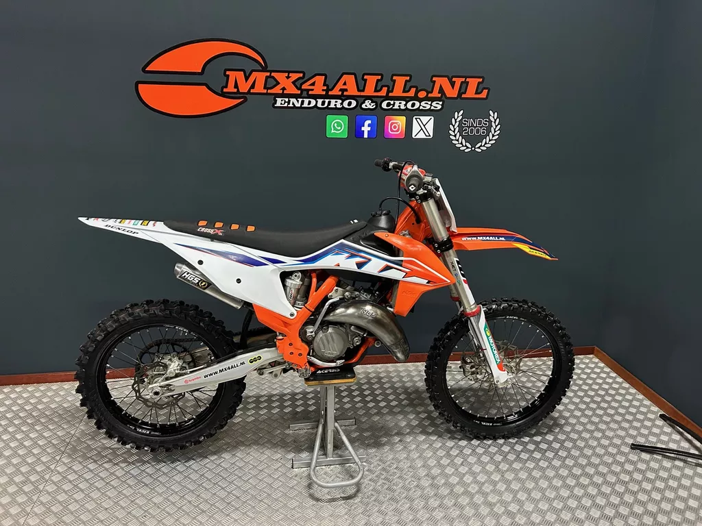 KTM 125 SX 2022 HGS Geen injectie !