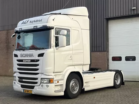 Scania R R410 / Euro6 / Full spoiler / Streamline / 804.379 km / NL Truck