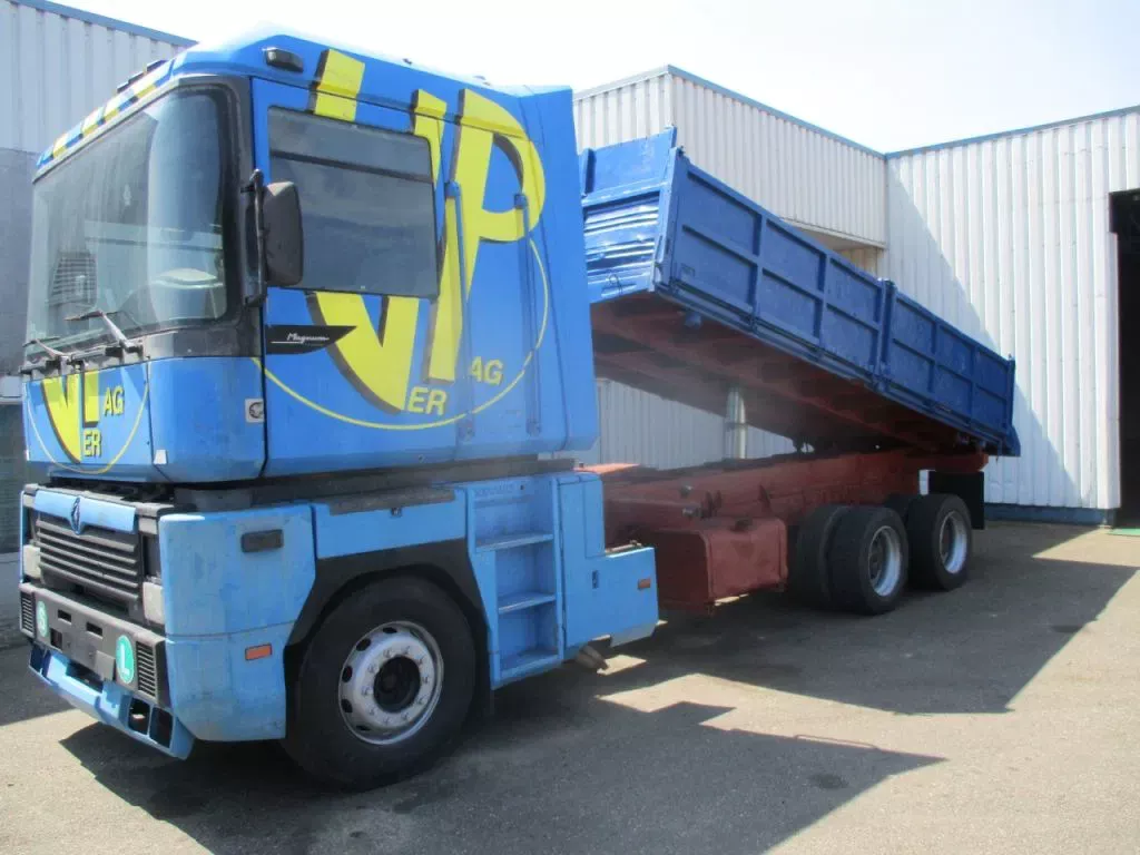 Renault Magnum AE 385 Magnum AE 385 , Manual , 6x4 , 3 Way Tipper , Spring suspension