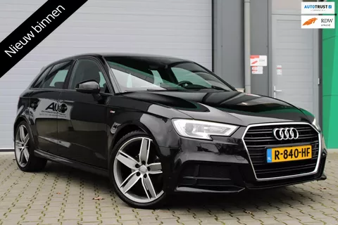 Audi A3 Sportback 1.4 TFSI COD 150 PK | S-LINE | S-TRONIC | HALFLEDER | 19'' VELGEN | LED KOPLAMPEN