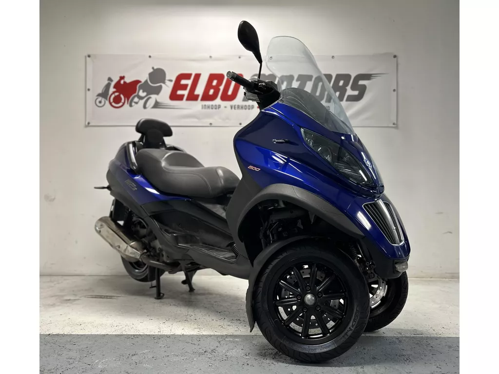 Piaggio MP3 500 LT SPORT CANDY BLAUW Autorijbws Garantie