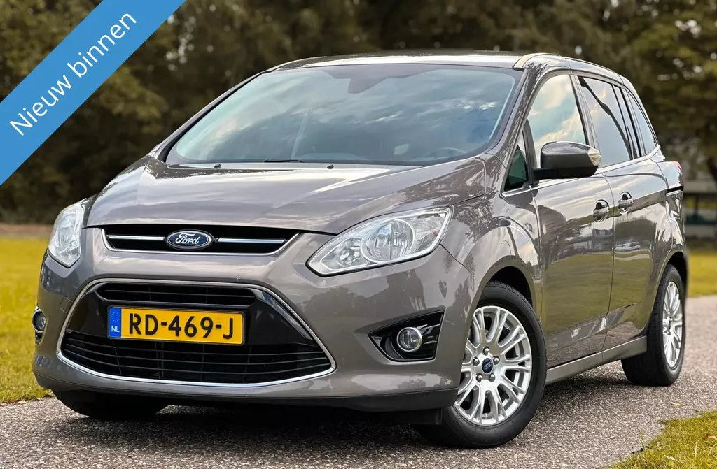 Ford Grand C-Max 1.0 125PK Titanium Airco|Cruise|Nette Auto!!!