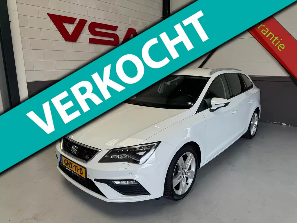 SEAT Leon ST 1.5 TSI FR Business Intense CarPlay|LED|Flippers|Camera|Cruise|Stoelvw|Garantie