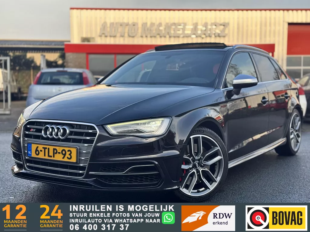 Audi A3 Sportback 2.0 TFSI S3 quattro | PANO KEYLESS B&amp;O DEALEROND.