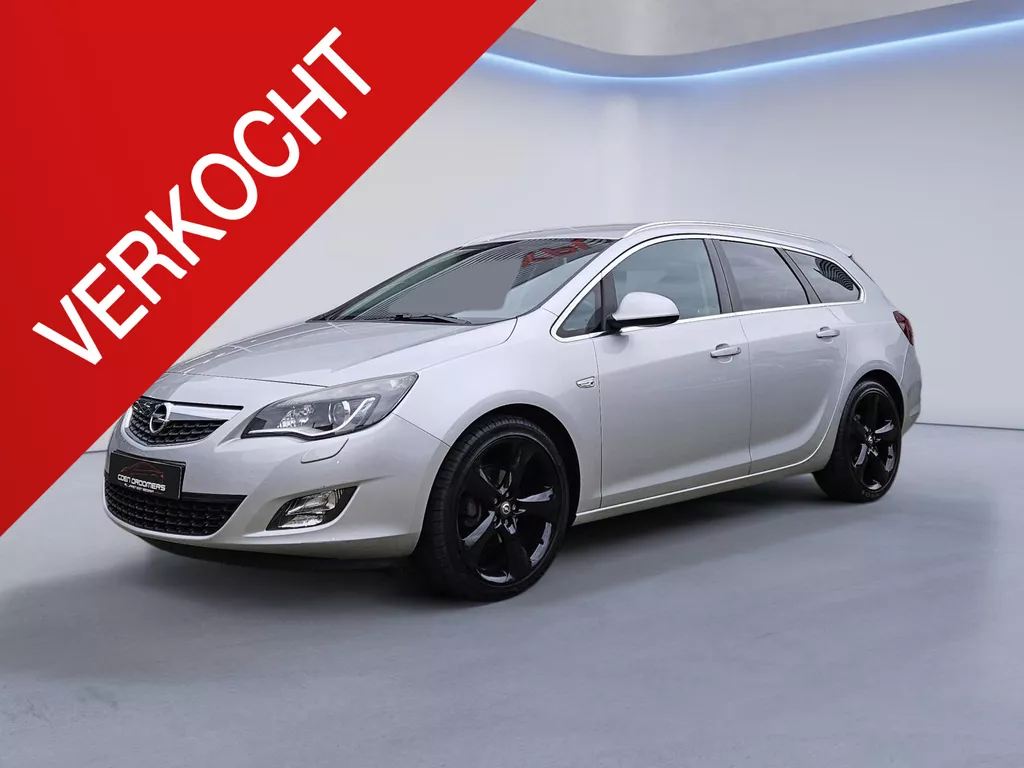 Opel Astra Sports Tourer 1.4 Turbo Sport /Apple Carplay/Verstelb. lendesteunen/Parkeersens./Sportstoelen/Xenon/Navi/19''LMV/Trekhaak/(MET GARANTIE*)