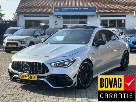 Mercedes-Benz CLA-klasse AMG 45 S 4MATIC+ PANO | KUIPSTOELEN | BOVAG!!