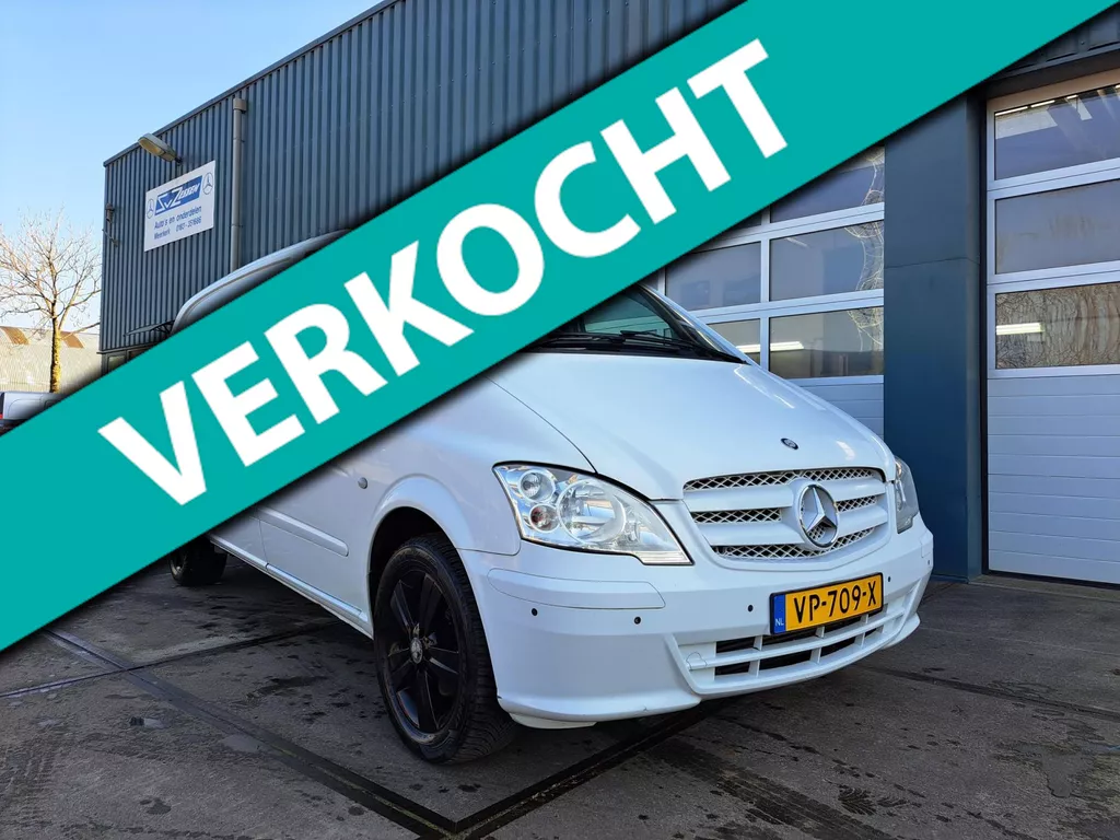 o Mercedes-Benz Vito 113 CDI 320 Lang Luxe 3-persoons