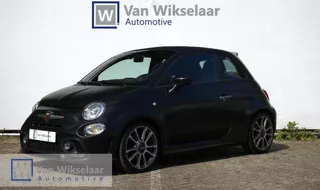 Fiat 500 1.4 T-Jet Abarth Turismo 70th (matzwarte wrap)