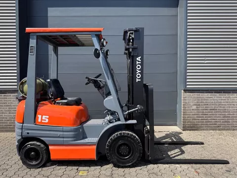 Toyota 6FGF15 1,5 ton LPG heftruck