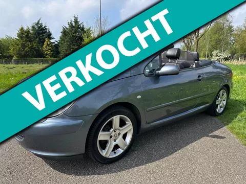 Peugeot 307 CC 2.0-16V|leder|stoelverwarming|nw apk