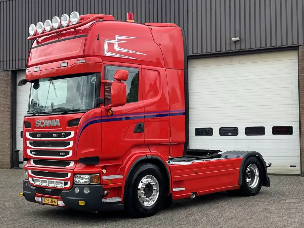 Scania R R490 / Retarder / Automaat / Full spoiler / 2 x Tank / P-Airco / Alcoa / NL Truck