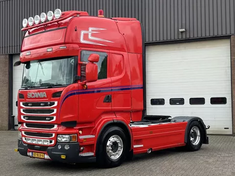 Scania R R490 / Retarder / Automaat / Full spoiler / 2 x Tank / P-Airco / Alcoa / NL Truck