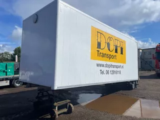 ALL-IN Containers dichte bak voorzien van laadklep