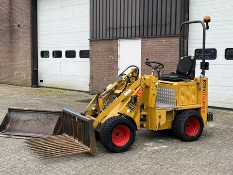 Knikmops 90 90 3653 uur / Puinriek / Bak / Extra hydraulische aansluiting / Kenteken