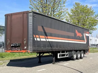 Pacton TXD 339 TXD 339 Schuifzeilen / Alu borden / Hardhouten vloer / NL Trailer