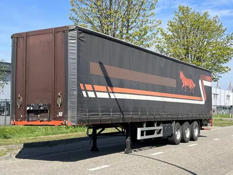 Pacton TXD 339 TXD 339 Schuifzeilen / Alu borden / Hardhouten vloer / NL Trailer