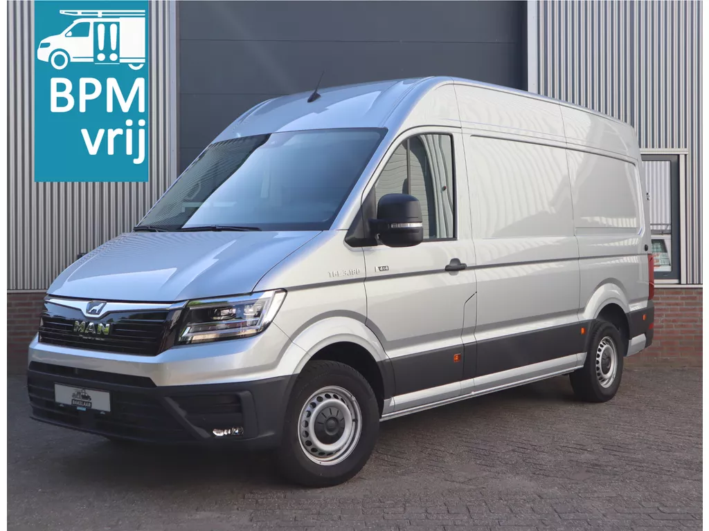 MAN TGE 3.180 4X4 Aut., Stoelverw., ECC, Navi, LED, MF-Stuur, TH, L3H3