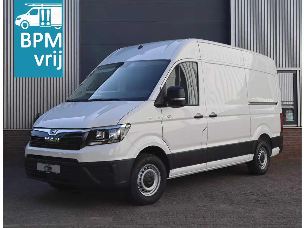 MAN TGE 3.180 4X4 Aut., 2X Zijdeur, A/C, CC, App-connect, L3H3