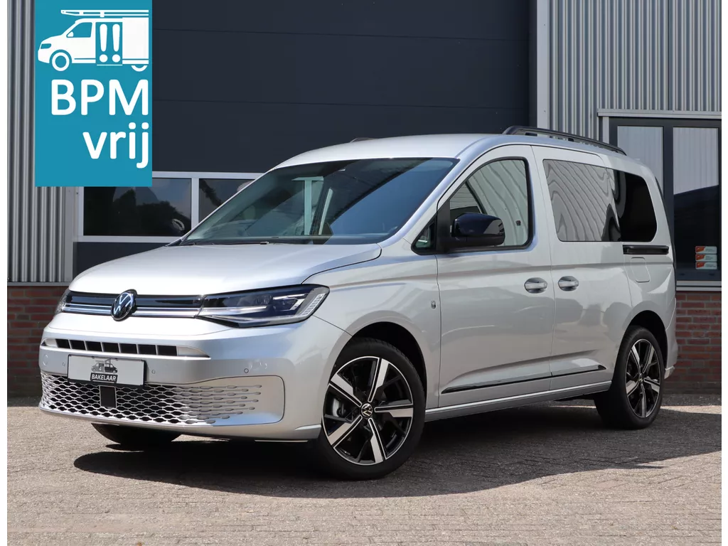 Volkswagen Caddy Cargo 1.5 TSI DSG, 2X Zijdeur, A-klep, 18" LMV, Laadruimte gestoffeerd, Glaspanelen etc.