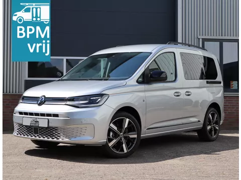 Volkswagen Caddy Cargo 1.5 TSI DSG, 2X Zijdeur, A-klep, 18" LMV, Laadruimte gestoffeerd, Glaspanelen etc.