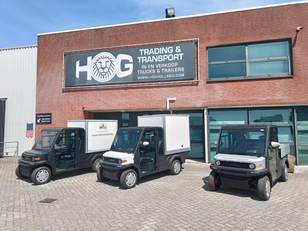 Electric Car Selvo S2 Gesloten Laadbak, Open laadbak