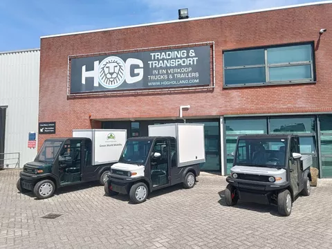Electric Car Selvo S2 Gesloten Laadbak, Open laadbak