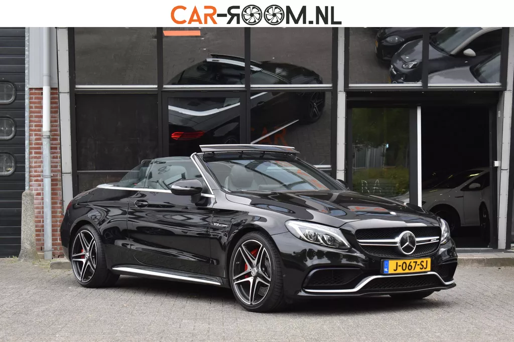 Mercedes-Benz C-klasse Cabrio AMG 63 S HUD Memory Koeling ACC Lane VOLL
