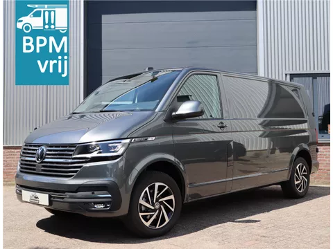 Volkswagen Transporter Bulli 2.0 TDI 150pk DSG, Stoelverw., Leder, Camera, Alarm, Orig.NL, L2H1