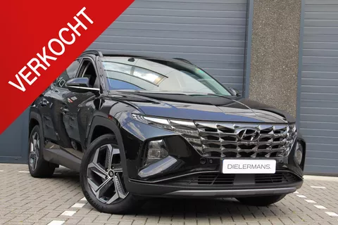 Hyundai Tucson 1.6 T-GDI HEV Premium Sky | NL auto! | NAP! | 1e eigenaar! | Full option (letterlijk) | Phantom Black