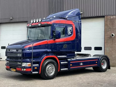 Scania T T164-480 V8 / Retarder / Only 779.382 km / Airco / 470 wb / Original T-Cab / NL Truck