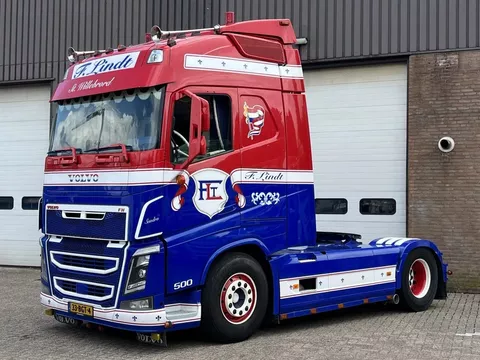 Volvo FH 500 / Special / Full air / Dual Clutch / I-Parkcool / New tacho Gen2 V2 / Work remote / Special interior / PTO / NL Truck