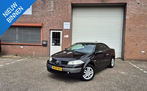 Renault M&eacute;gane Coup&eacute;-Cabriolet 1.6-16V Tech Line NAP 1e eigenaar Airco Leder Cruise Dak APK