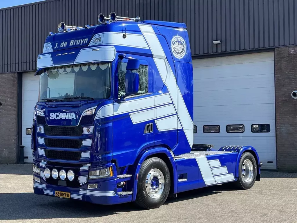 Scania S S450 / Retarder / Full Air / Special / PTO / Interior / Full spoiler / NL Truck